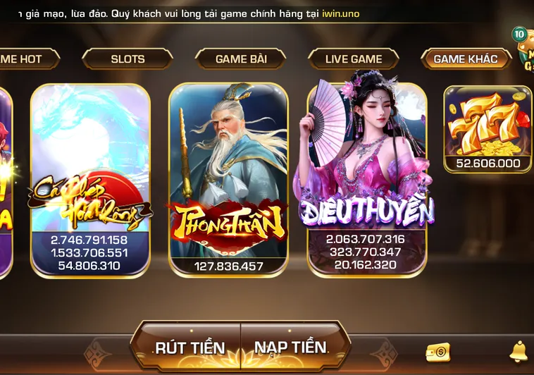 Chinh Phục Kho Báu Khổng Lồ Cùng Hệ Thống Nổ Hũ iWin Club Hấp Dẫn
